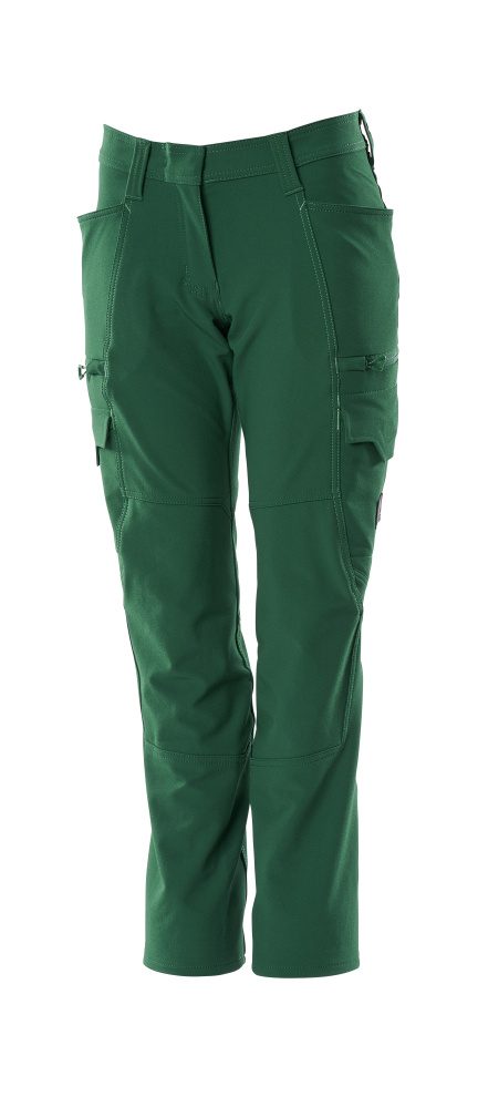 Broek met dijbeenzakken Dames 18178 - 03 - groen