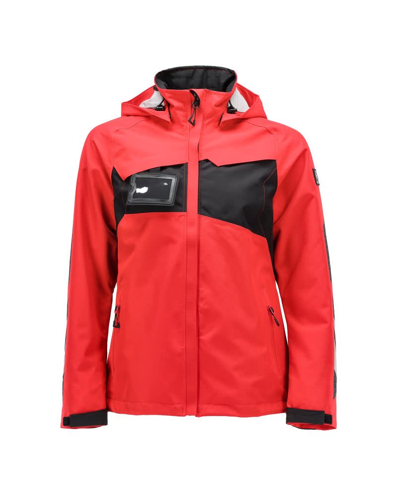 Shell jas Dames 18311 - 20209 - signaalrood/zwart