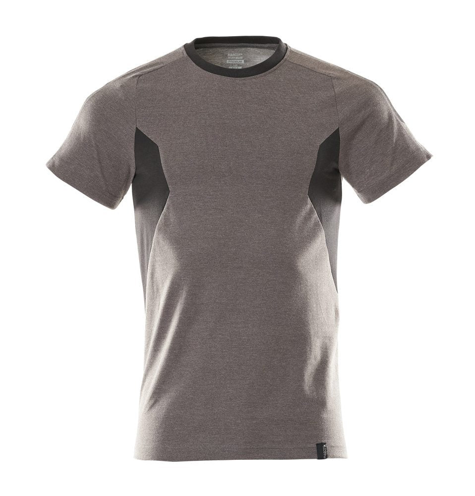 T-shirt 18382 - 1809 - donkerantraciet/zwart
