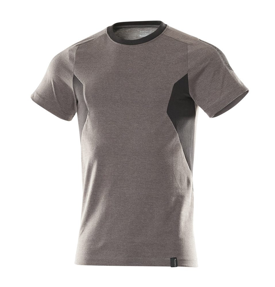 T-shirt 18382 - 1809 - donkerantraciet/zwart