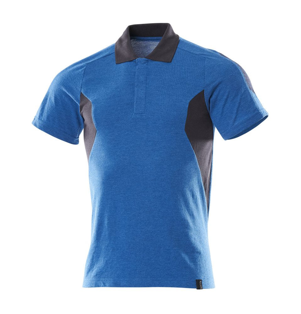 Poloshirt 18383 - 91010 - helder blauw/donkermarine