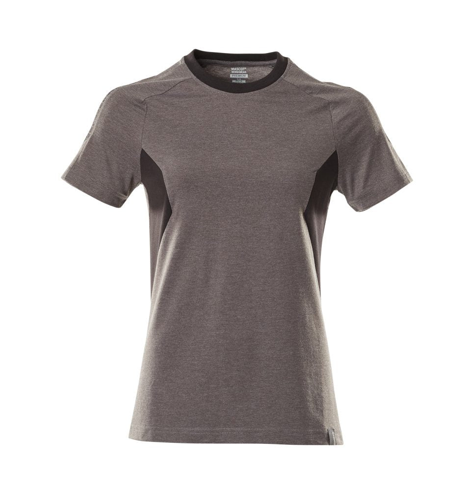 T-shirt Dames 18392 - 1809 - donkerantraciet/zwart