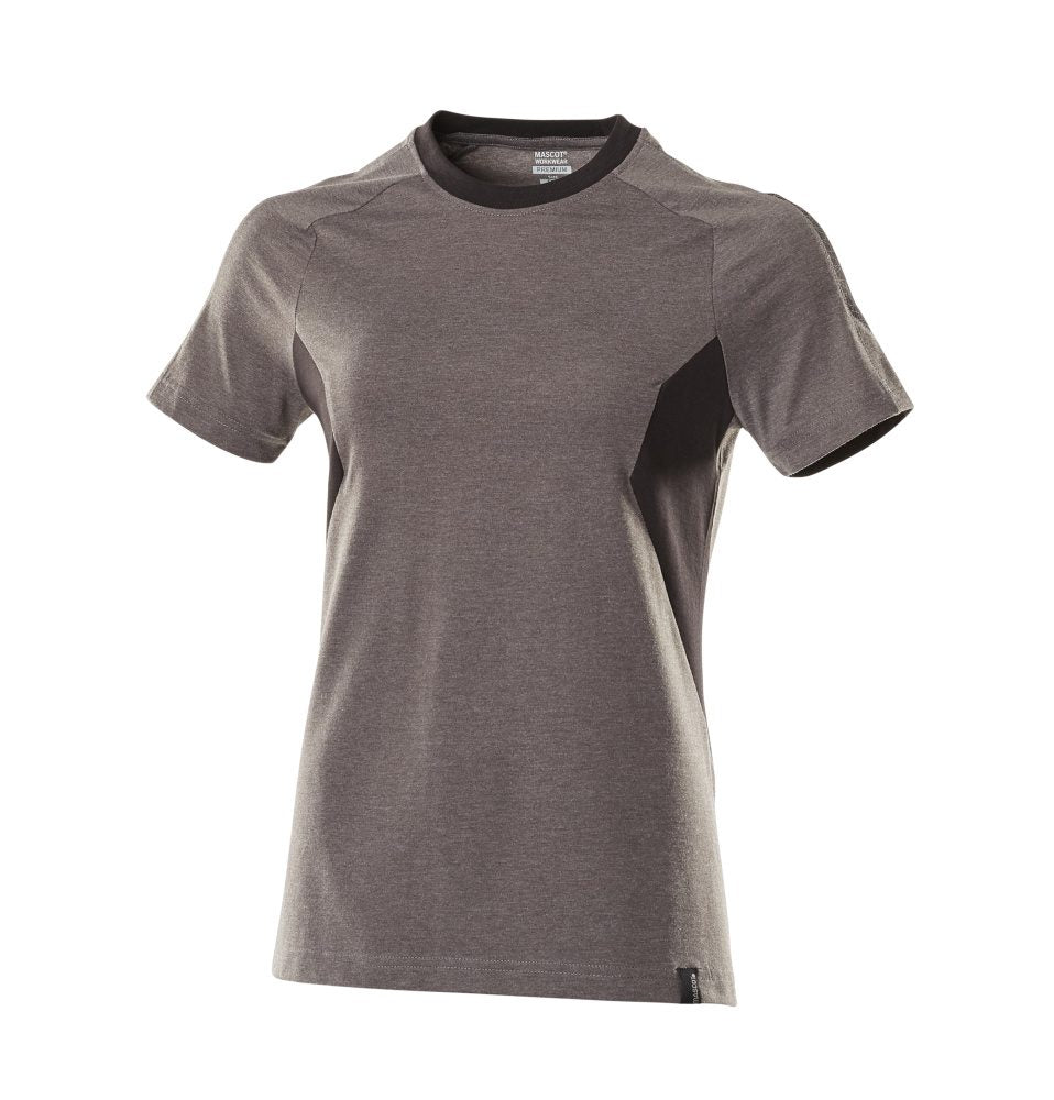 T-shirt Dames 18392 - 1809 - donkerantraciet/zwart