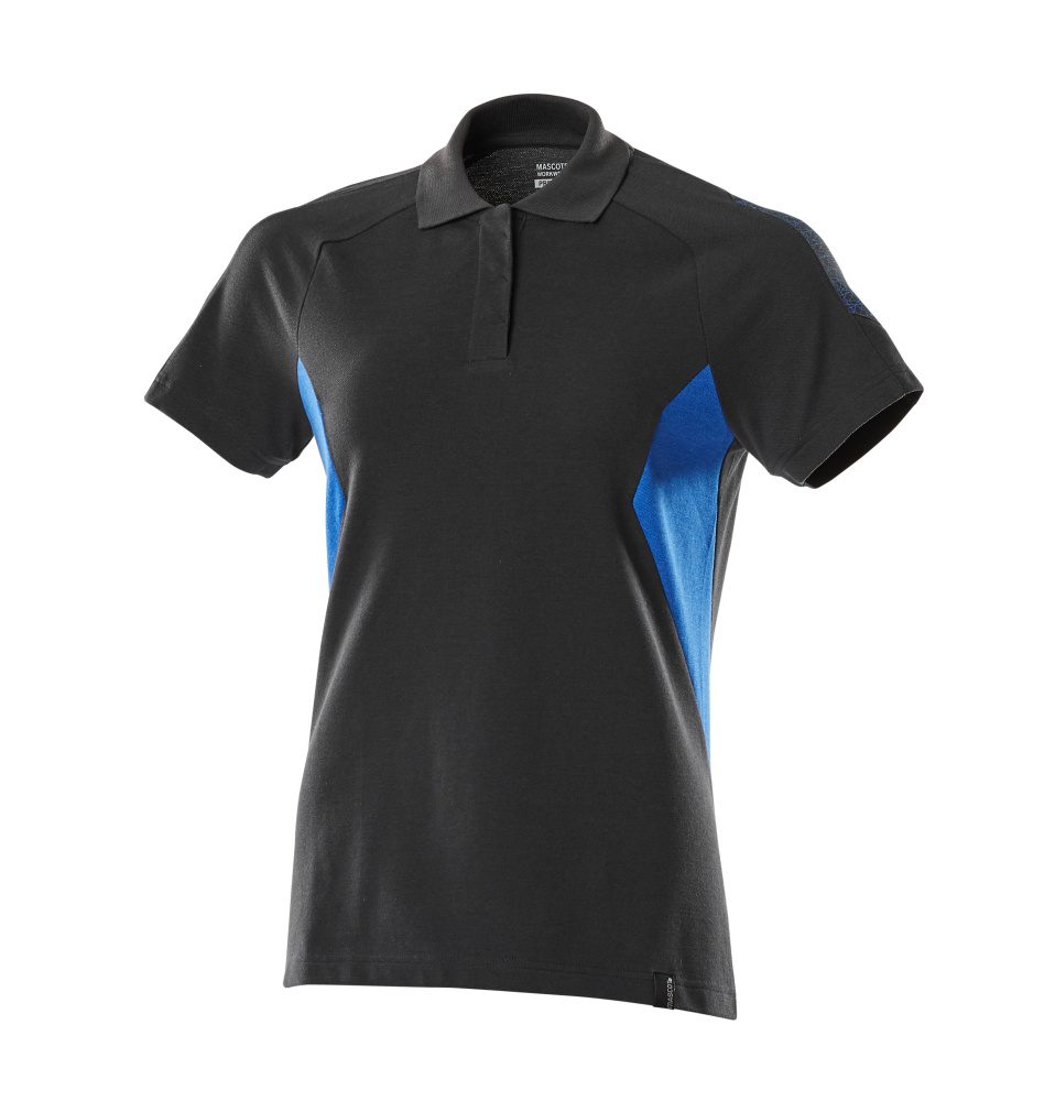 Poloshirt Dames 18393 - 01091 - donkermarine/helder blauw