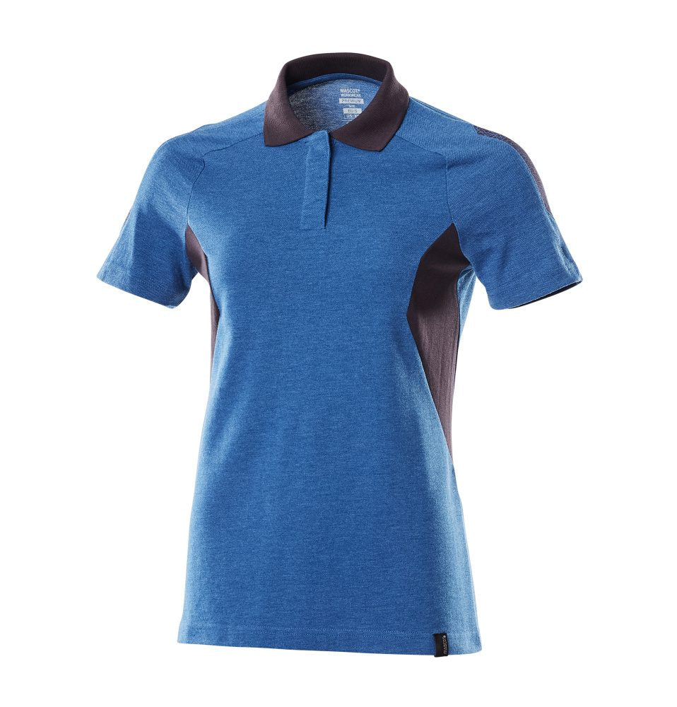Poloshirt Dames 18393 - 91010 - helder blauw/donkermarine