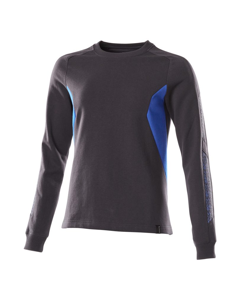 Sweatshirt Accelerate Dames 18394 - 01091 - donkermarine/helder blauw
