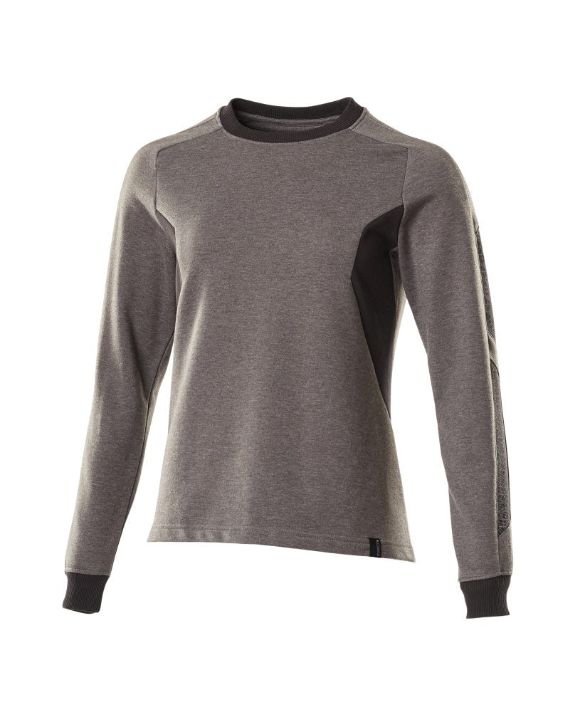 Sweatshirt Accelerate Dames 18394 - 1809 - donkerantraciet/zwart