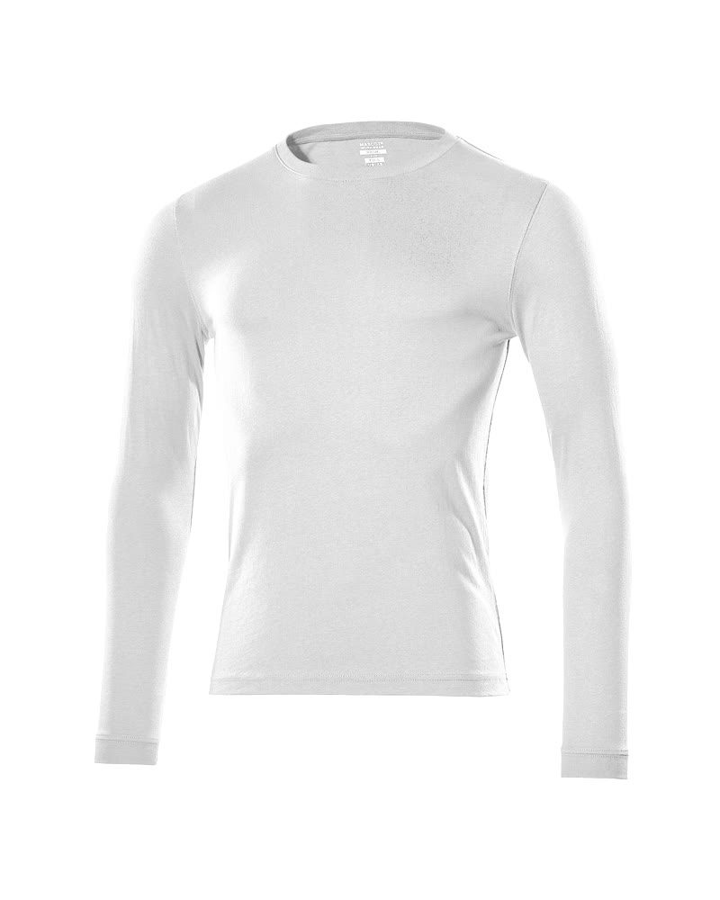 T-shirt lange mouwen 18581 - 06 - wit
