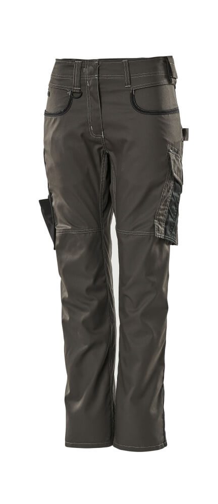 Broek Dames 18678 - 1809 - donkerantraciet/zwart
