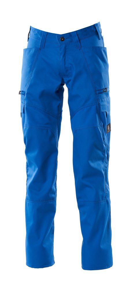 Broek met dijbeenzakken 18679 - 91 - helder blauw