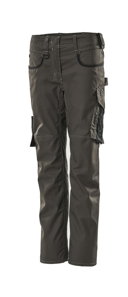 Broek Dames 18688 - 1809 - donkerantraciet/zwart