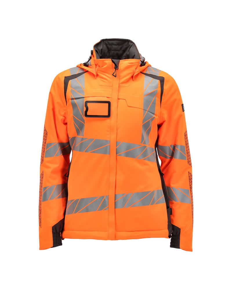 Winterjas Dames 19045 - 1418 - hi-vis oranje/donkerantraciet