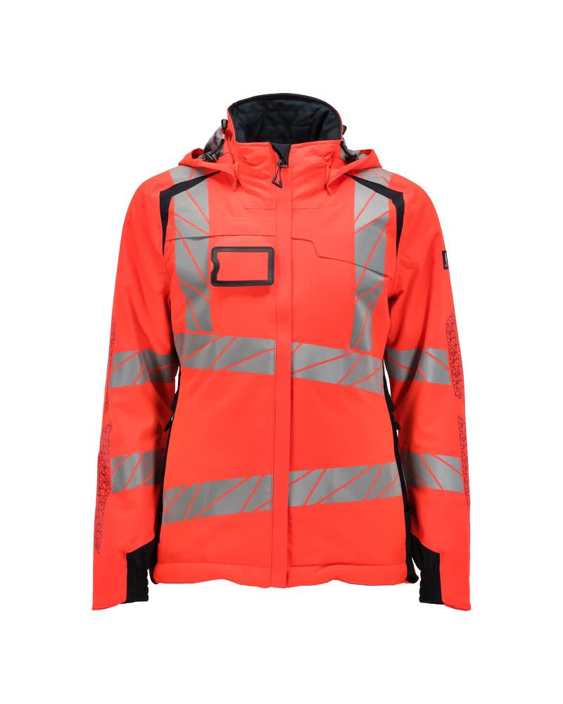 Winterjas Dames 19045 - 22210 - hi-vis rood/donkermarine
