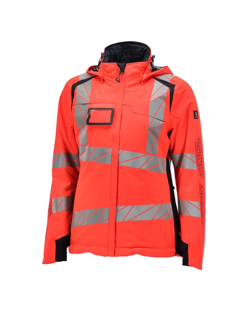 Winterjas Dames 19045 - 22210 - hi-vis rood/donkermarine