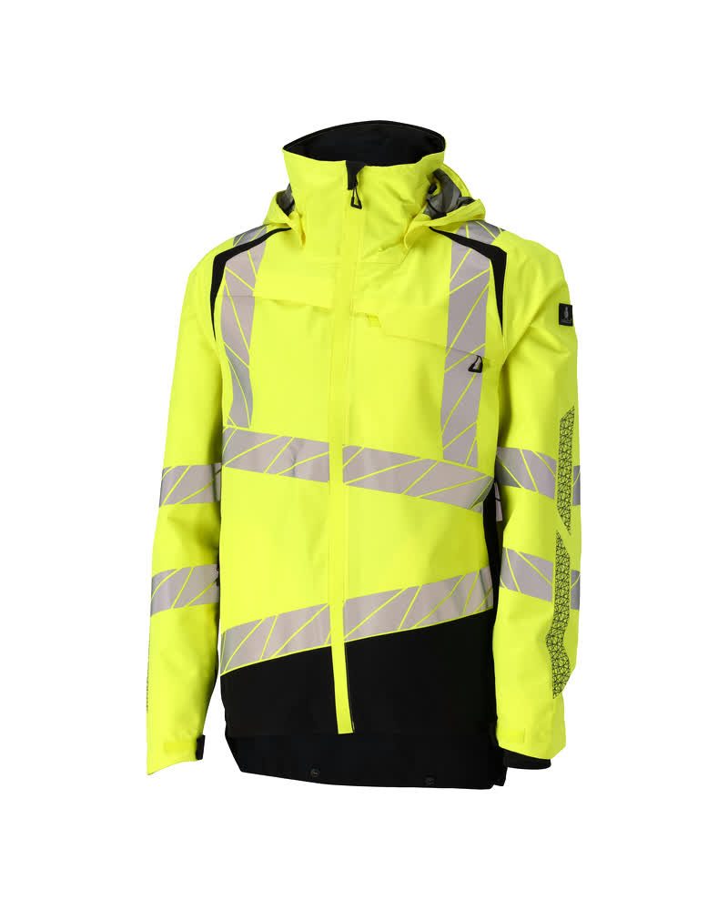 Shell jas 19301 - 1709 - hi-vis geel/zwart
