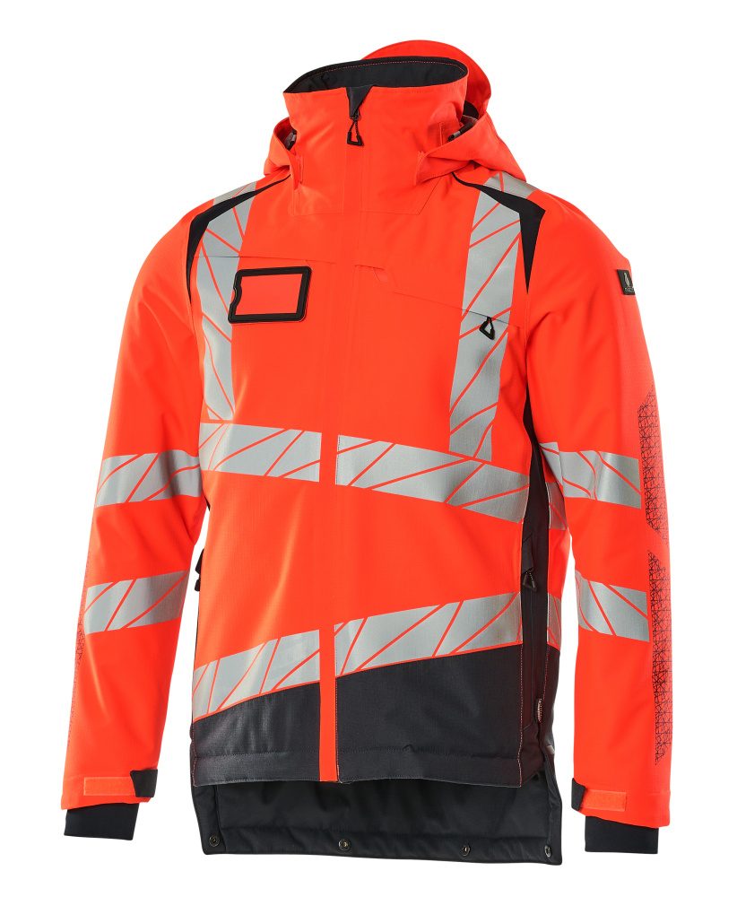 Winterjas Accelerate Safe 19335 - 22210 - hi-vis rood/donkermarine
