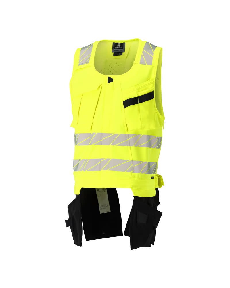Gereedschapsvest 19589 - 1709 - hi-vis geel/zwart