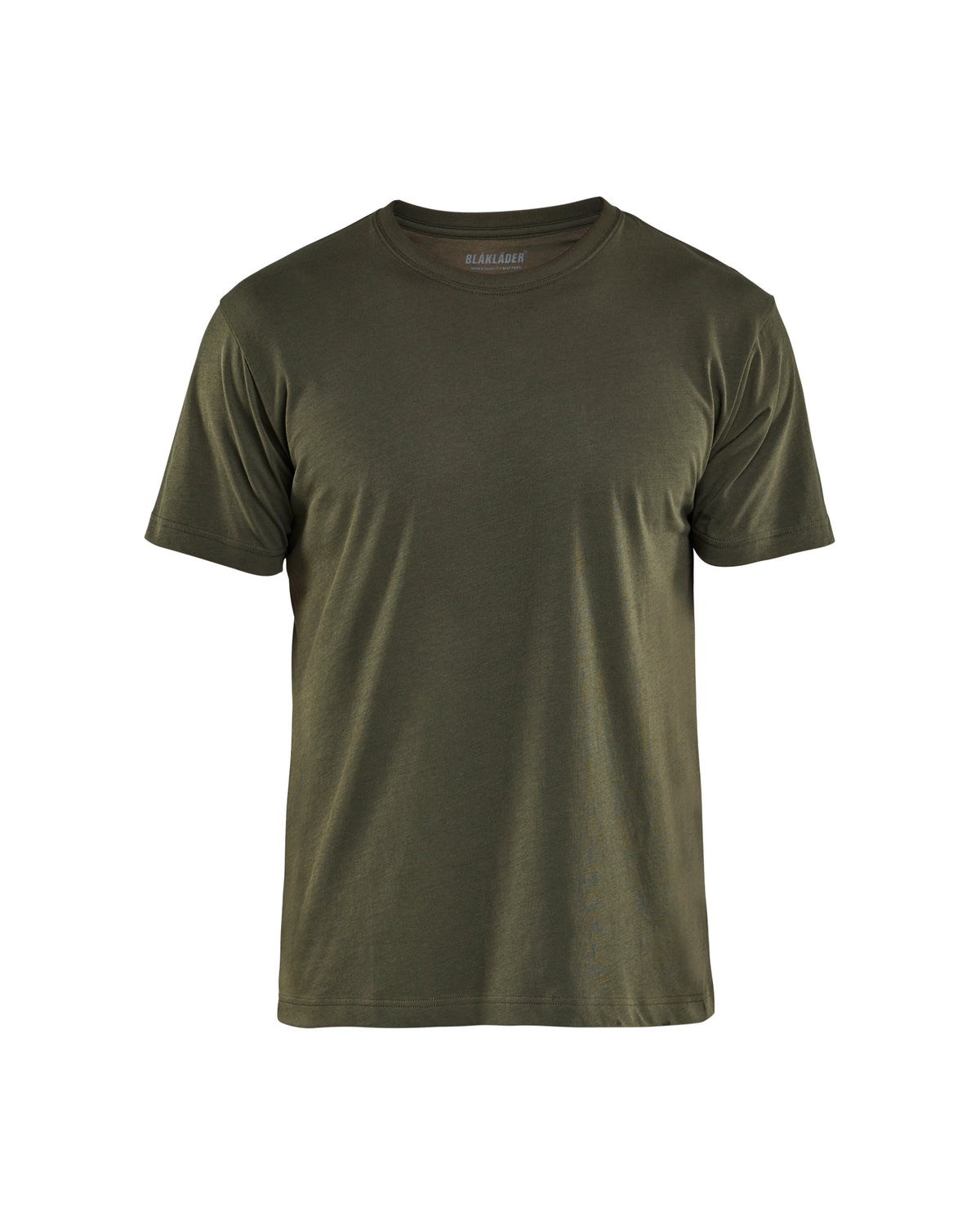 T-shirt 3525 - Donker herfstgroen