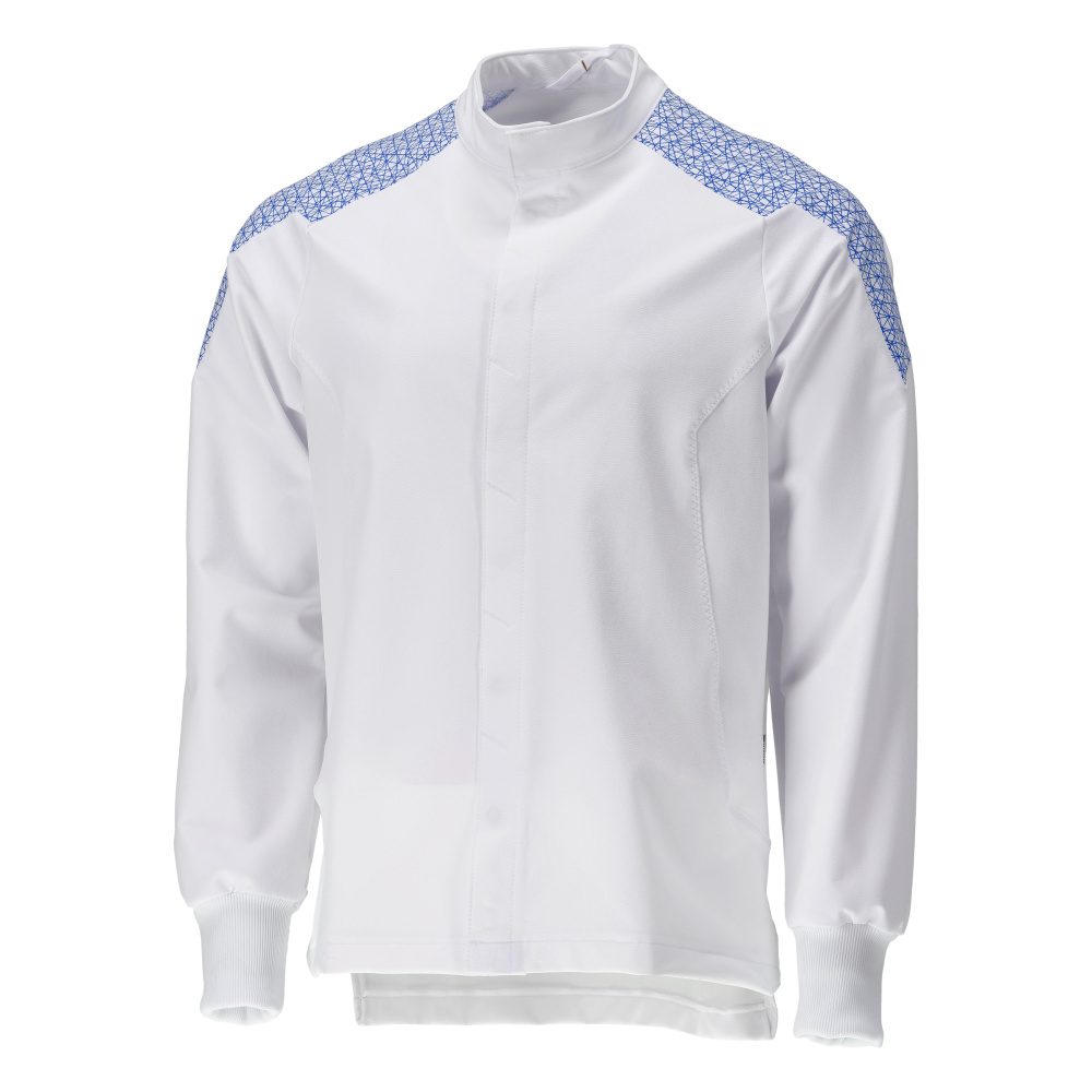 Jas 20054 - 0691 - wit/helder blauw
