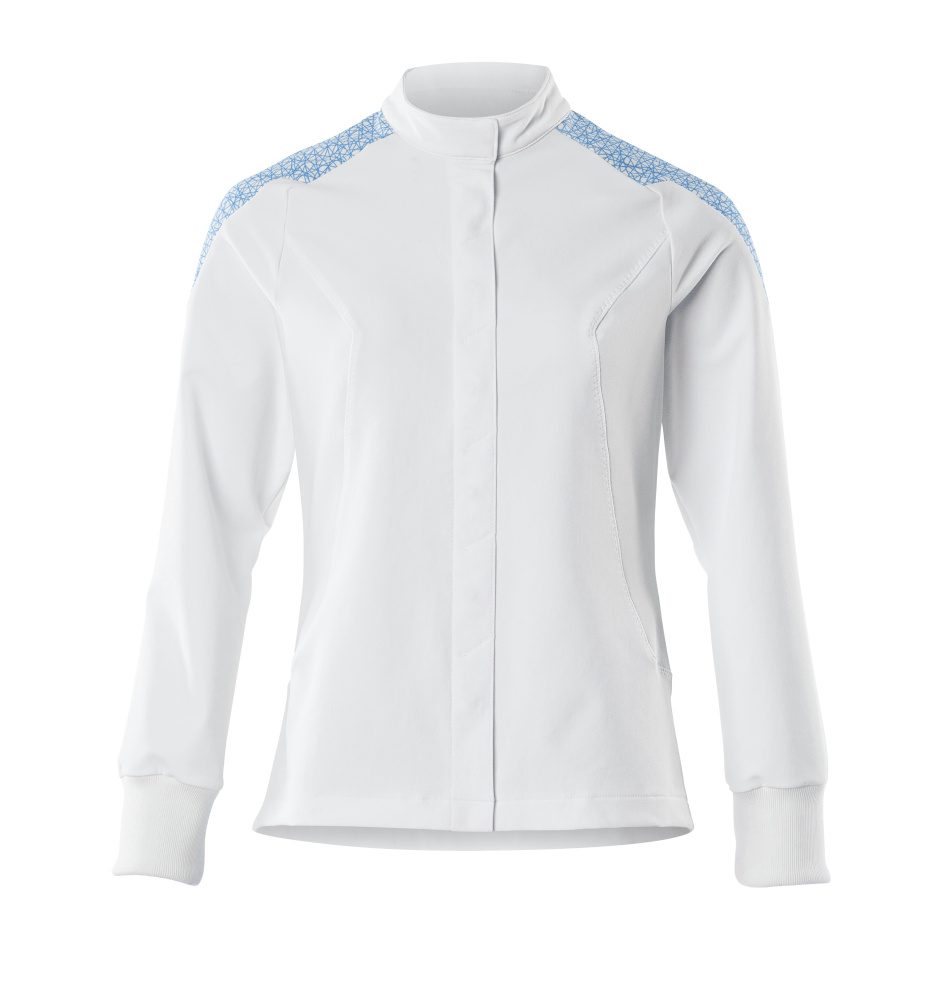 Jas Dames 20064 - 0691 - wit/helder blauw