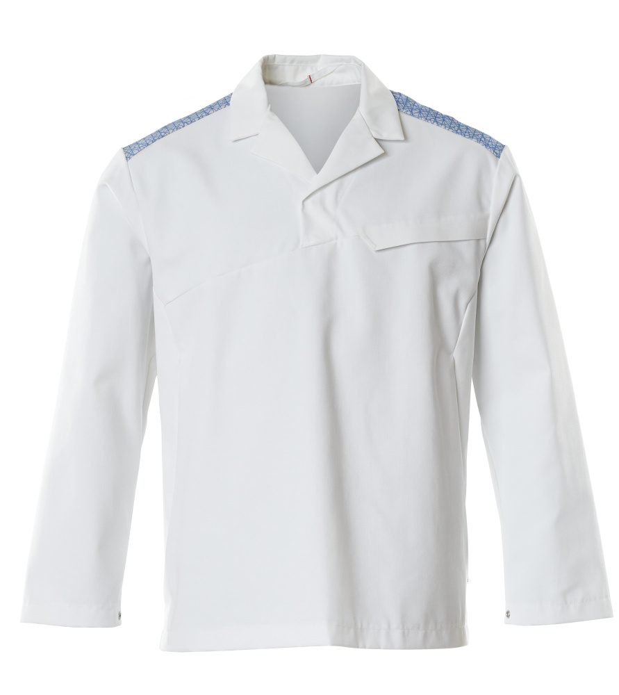 Tuniek 20252 - 0691 - wit/helder blauw