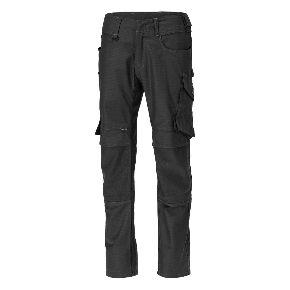 Broek met kniezakken 20279 - 09 - zwart
