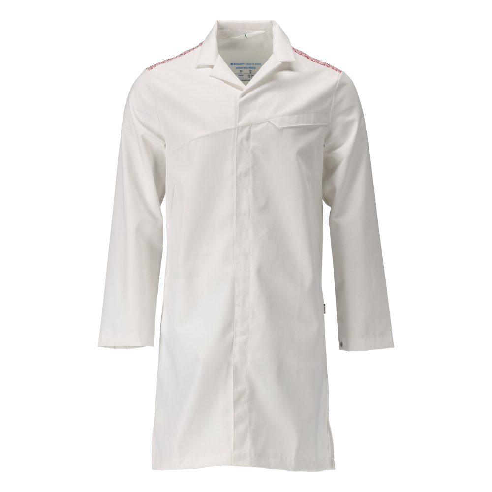 Stofjas 20354 - 06202 - wit/signaalrood