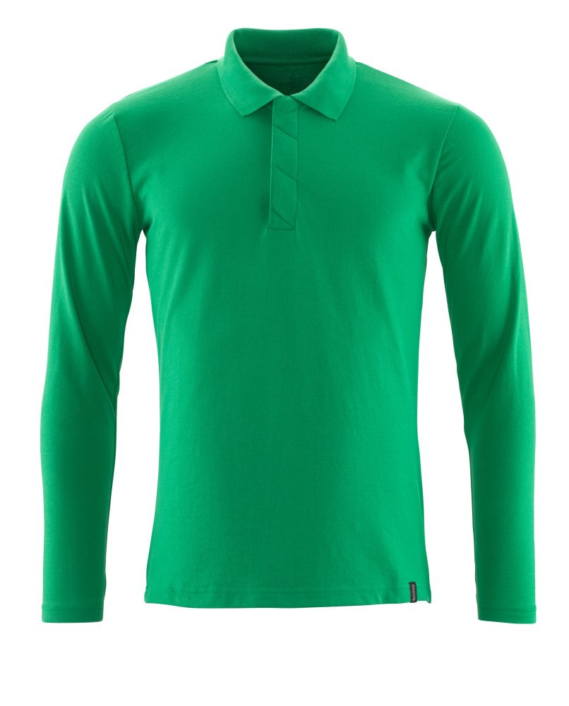 Poloshirt lange mouwen 20483 - 333 - helder groen