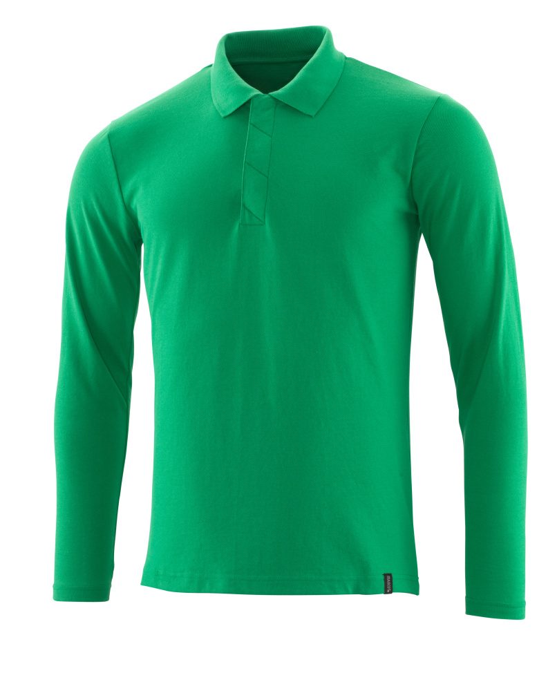 Poloshirt lange mouwen 20483 - 333 - helder groen