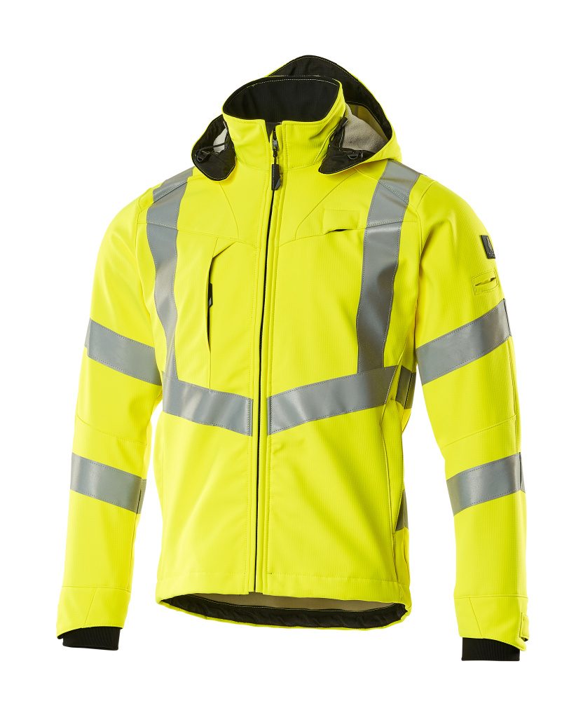Softshell jas 20502 - 17 - hi-vis geel