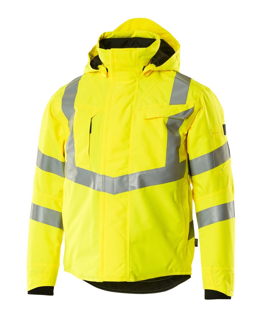 Winterjas 20535 - 17 - hi-vis geel