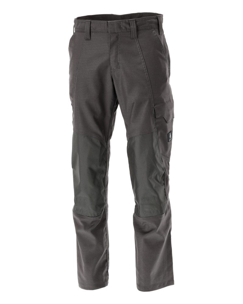 Broek met kniezakken 20979 - 18 - donkerantraciet