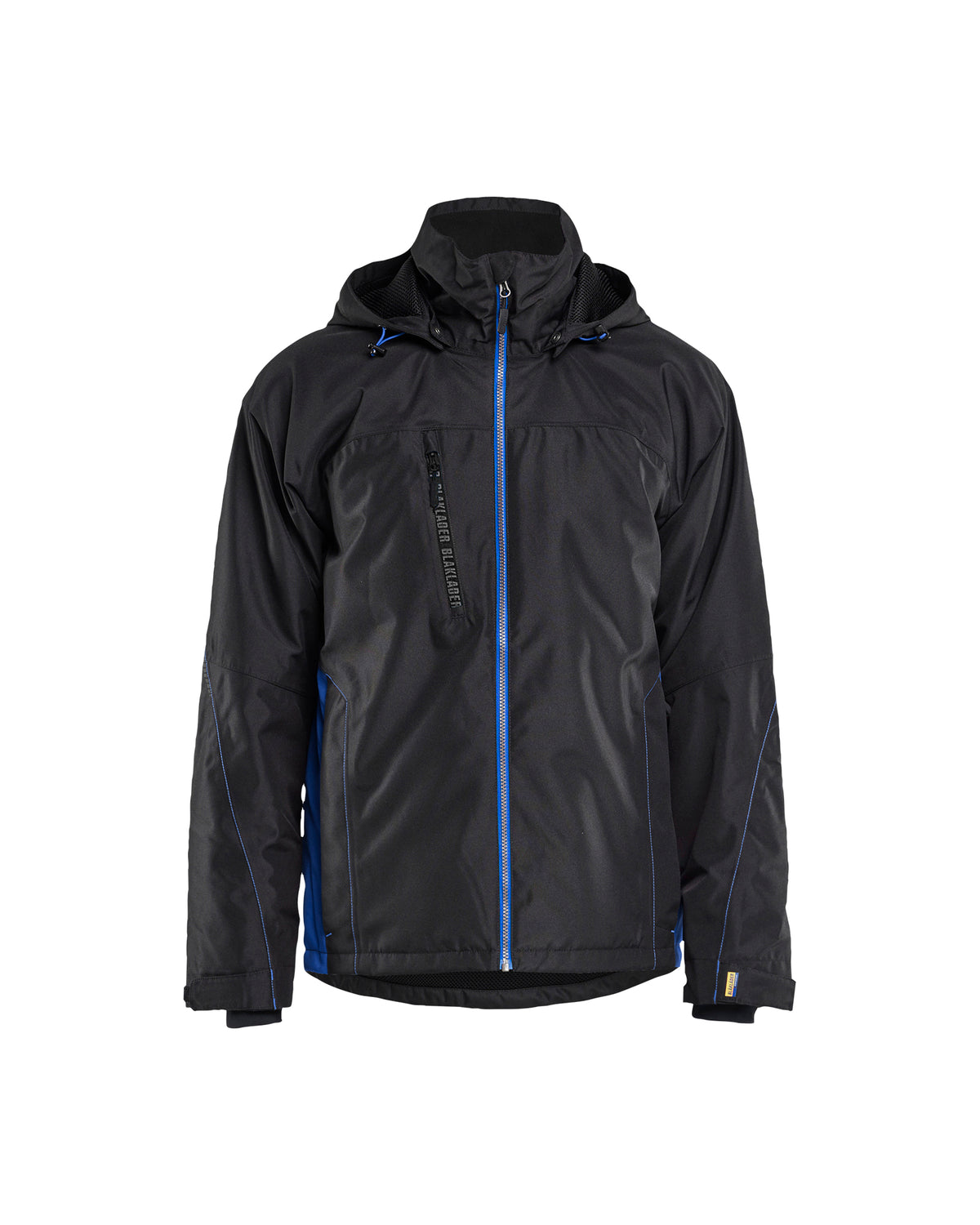 Lichtgewicht winterjas 4890 - zwart/korenblauw