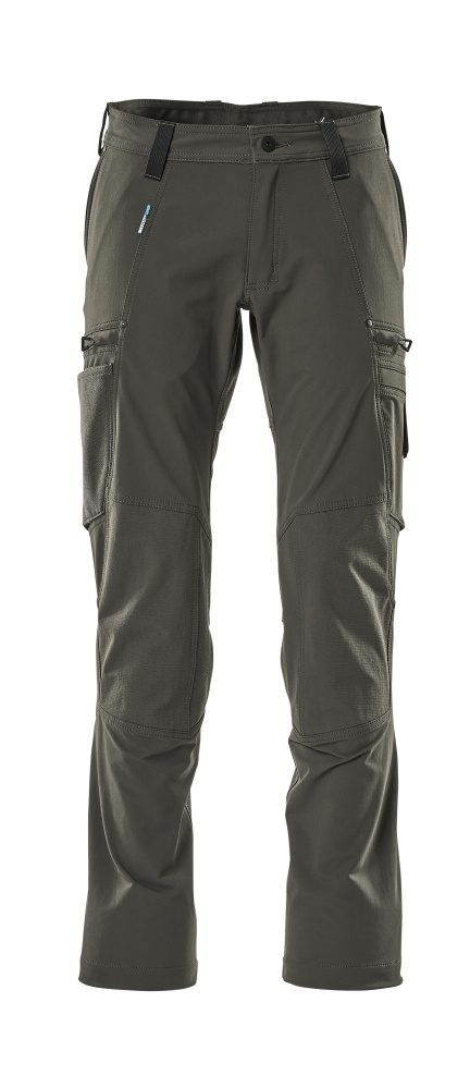Broek 21679 - 18 - donkerantraciet