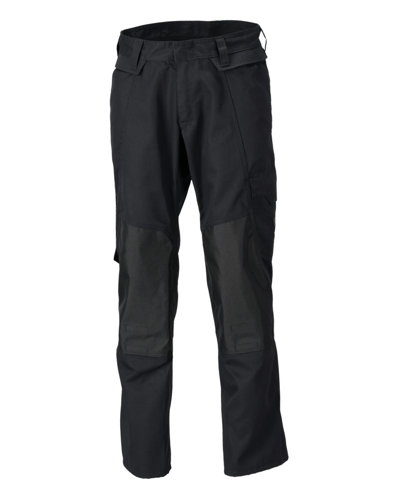 Broek met kniezakken 21879 - 09 - zwart