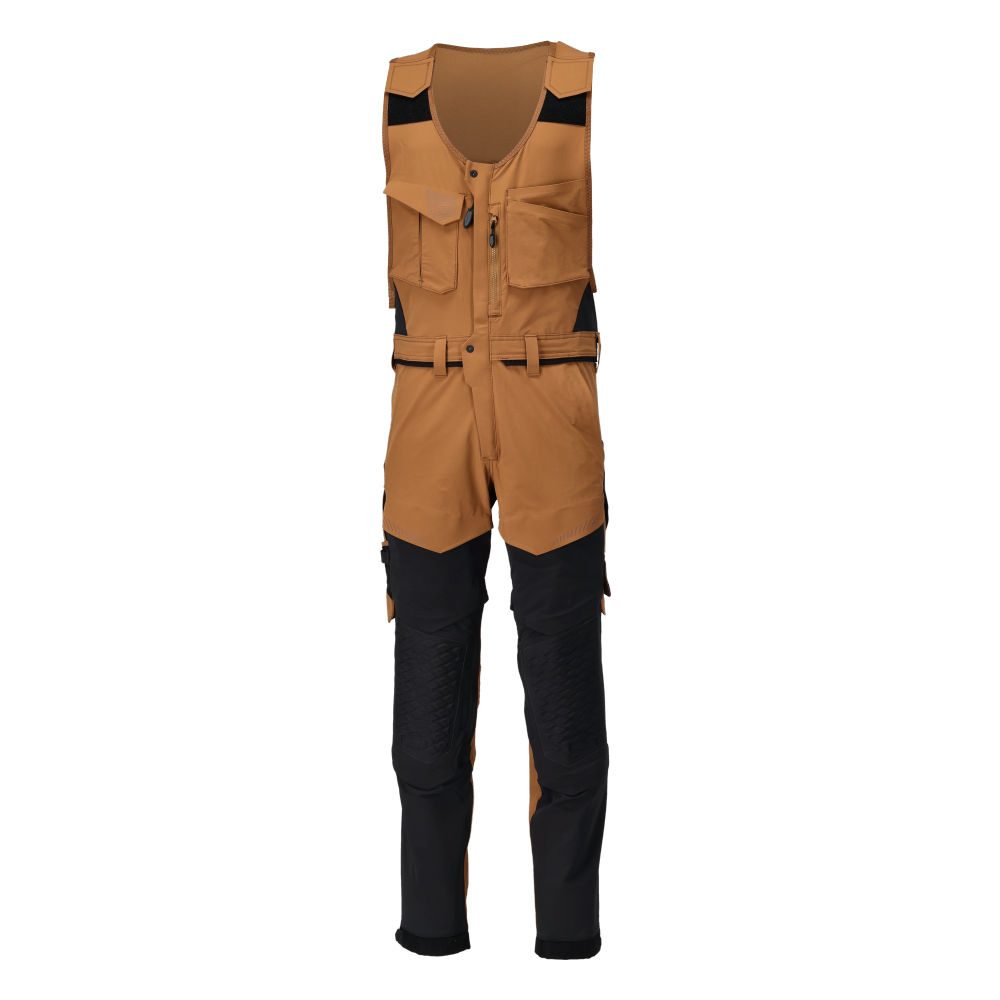 Bodybroek met kniezakken 22069 - 5409 - notenbruin/zwart
