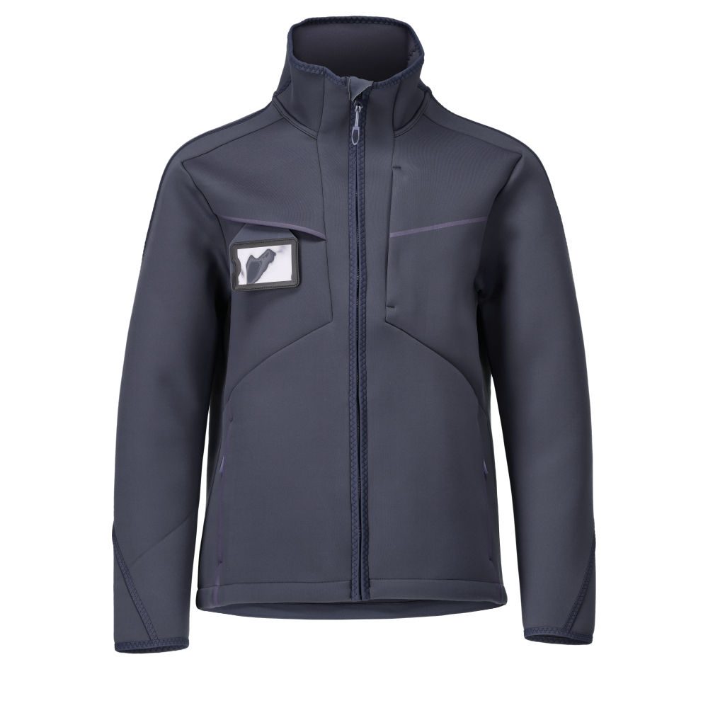 Softshell jas Customized 22085 - 010 - donkermarine