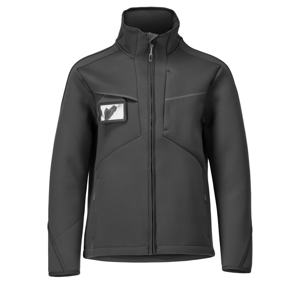Softshell jas Customized 22085 - 09 - zwart