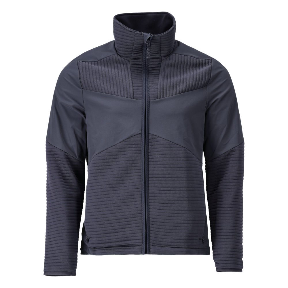 Fleecetrui met rits 22105 - 010 - donkermarine