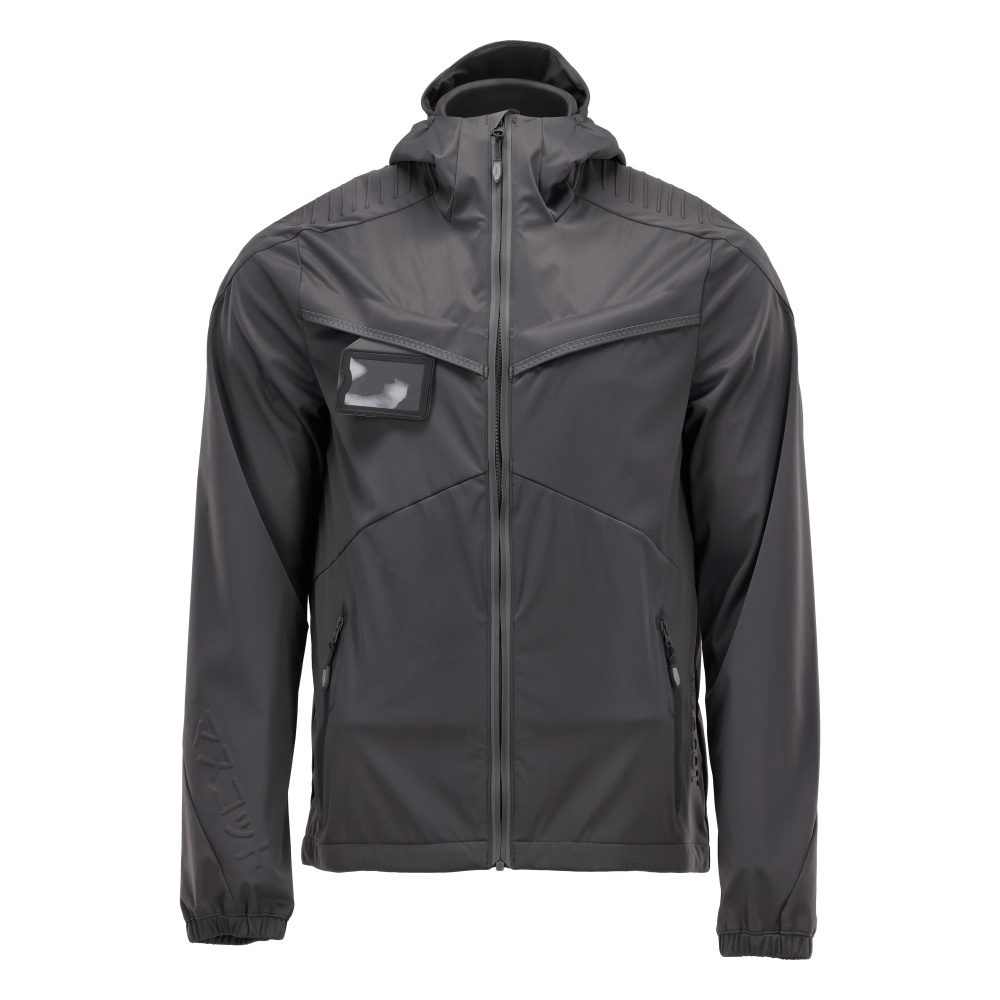 Shell jas 22201 - 89 - steengrijs