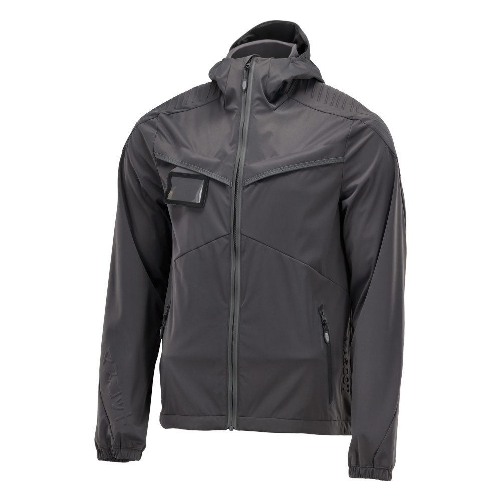 Shell jas 22201 - 89 - steengrijs
