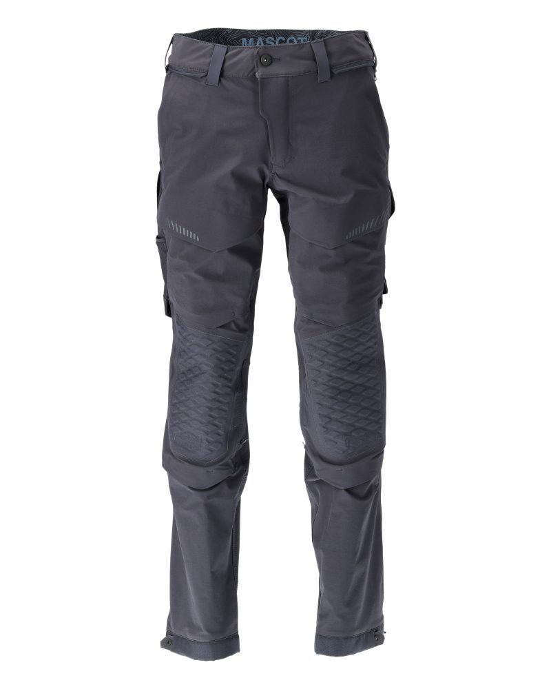 Broek met kniezakken 22279 - 010 - donkermarine