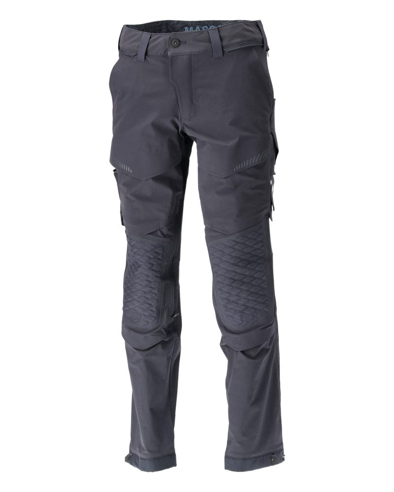 Broek met kniezakken 22279 - 010 - donkermarine