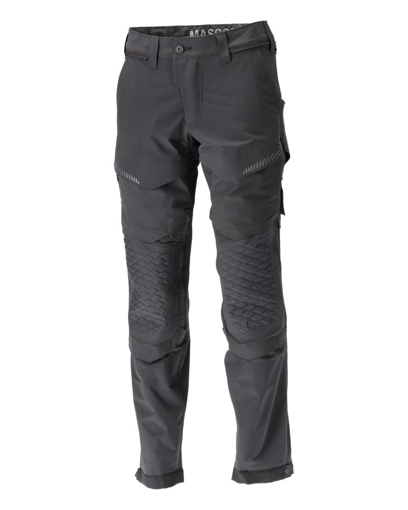 Broek met kniezakken 22279 - 09 - zwart
