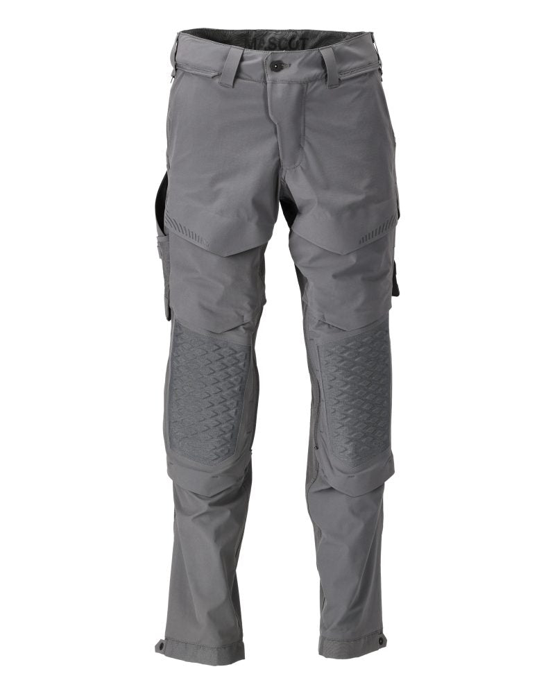 Broek met kniezakken 22279 - 89 - steengrijs