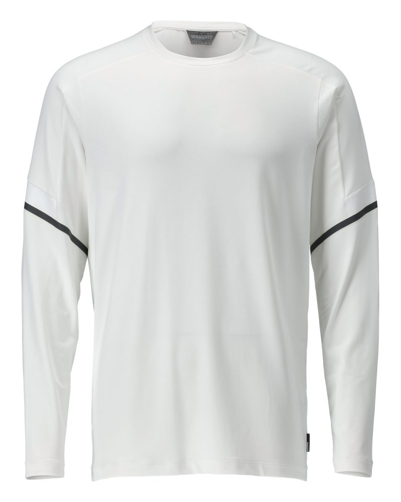 T-shirt lange mouwen 22281 - 06 - wit
