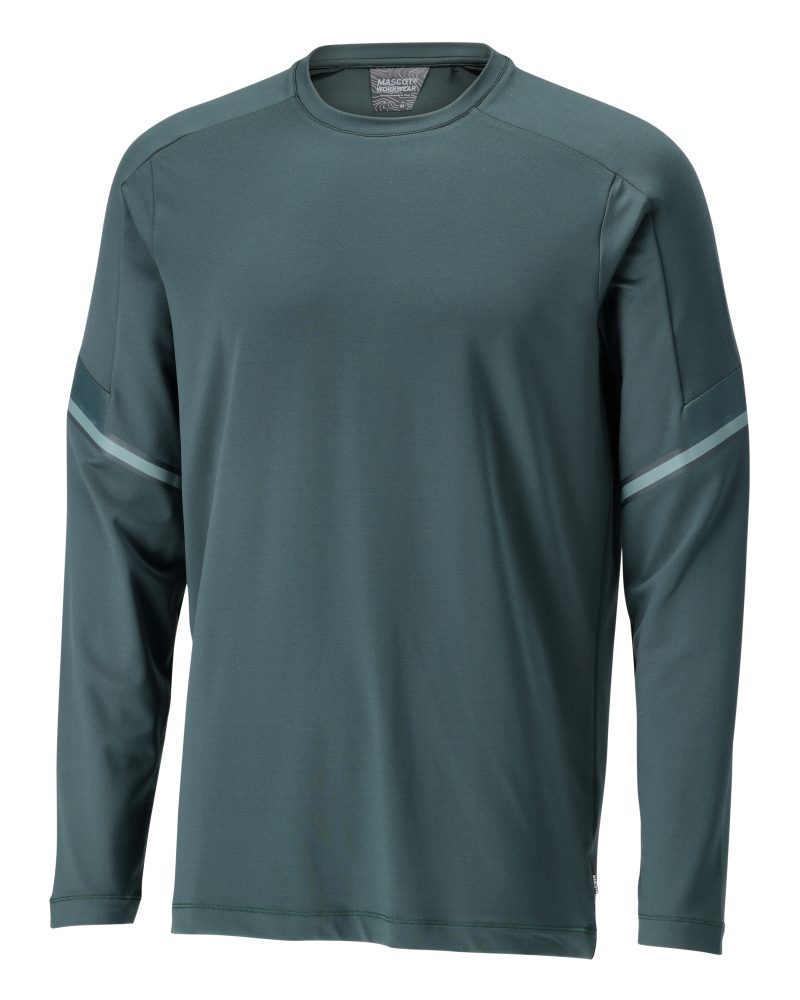 T-shirt lange mouwen 22281 - 34 - bosgroen