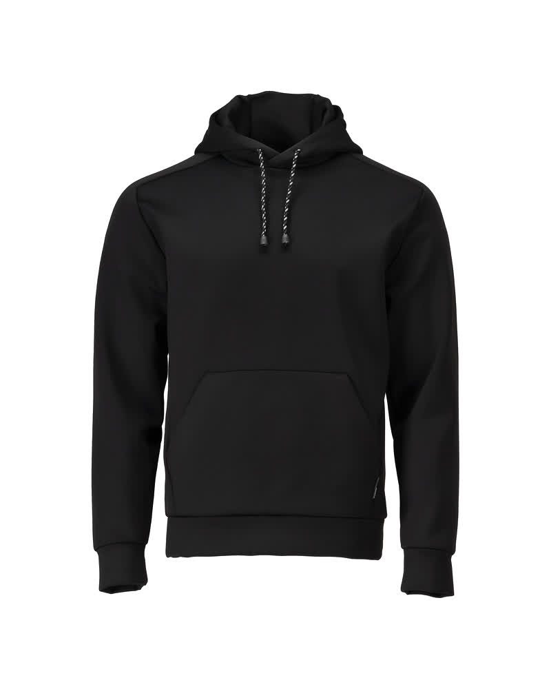 Fleece capuchontrui 22286 - 09 - zwart