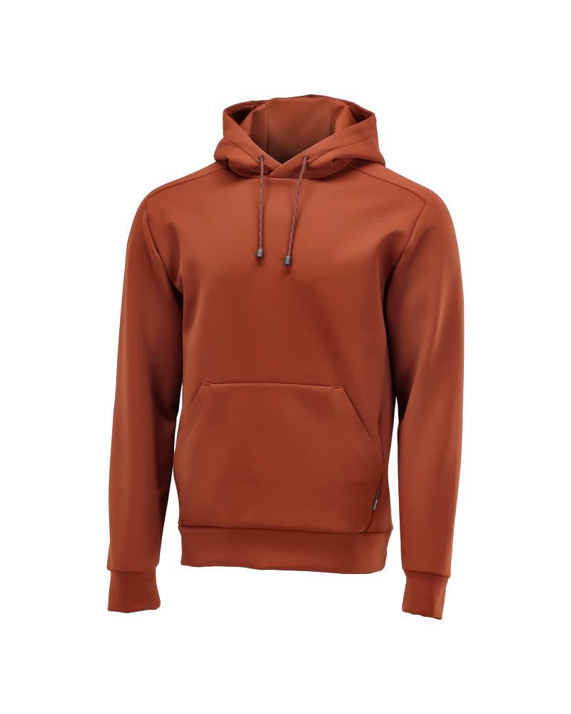 Fleece capuchontrui 22286 - 24 - herfstrood