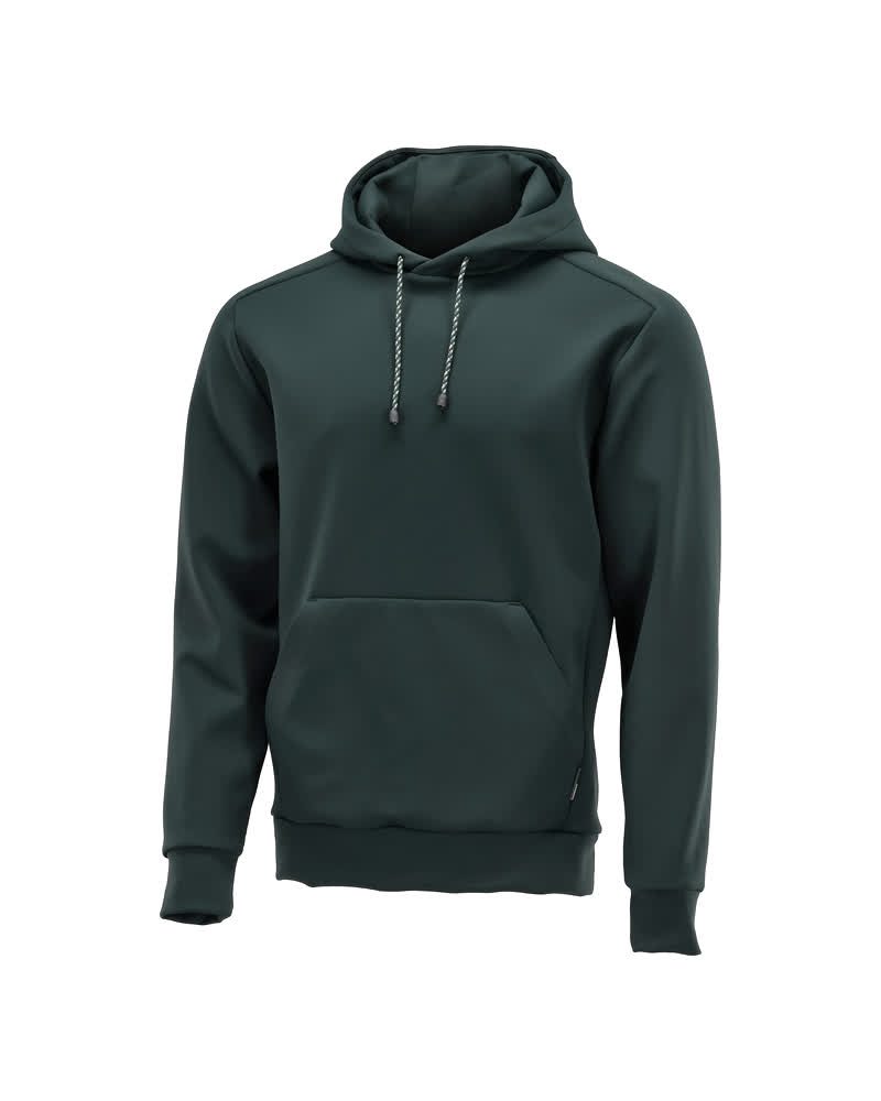 Fleece capuchontrui 22286 - 34 - bosgroen